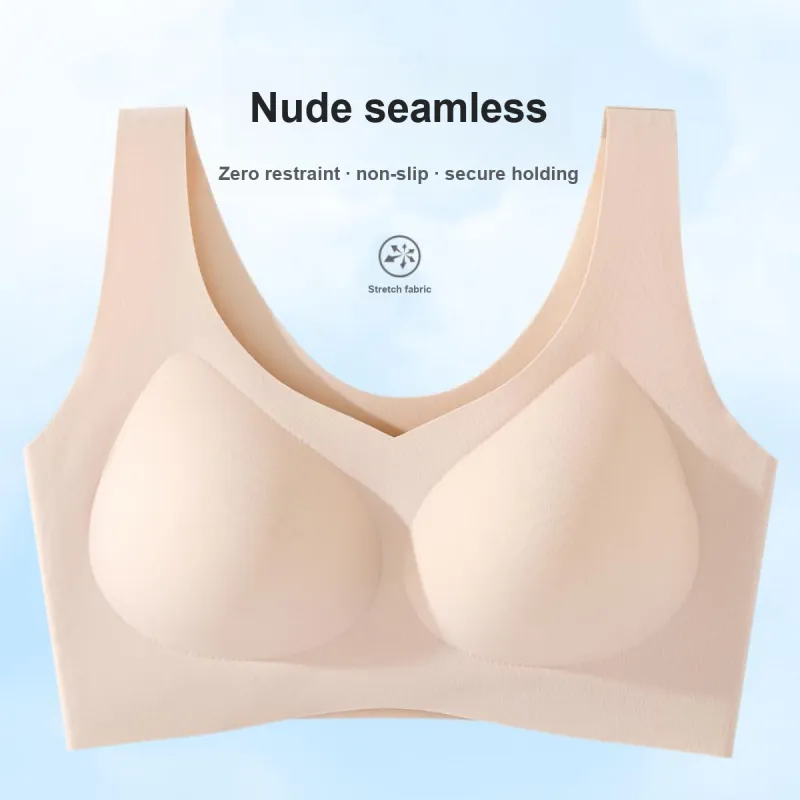MIIOW Bra Women's Soft Gray Purple-33