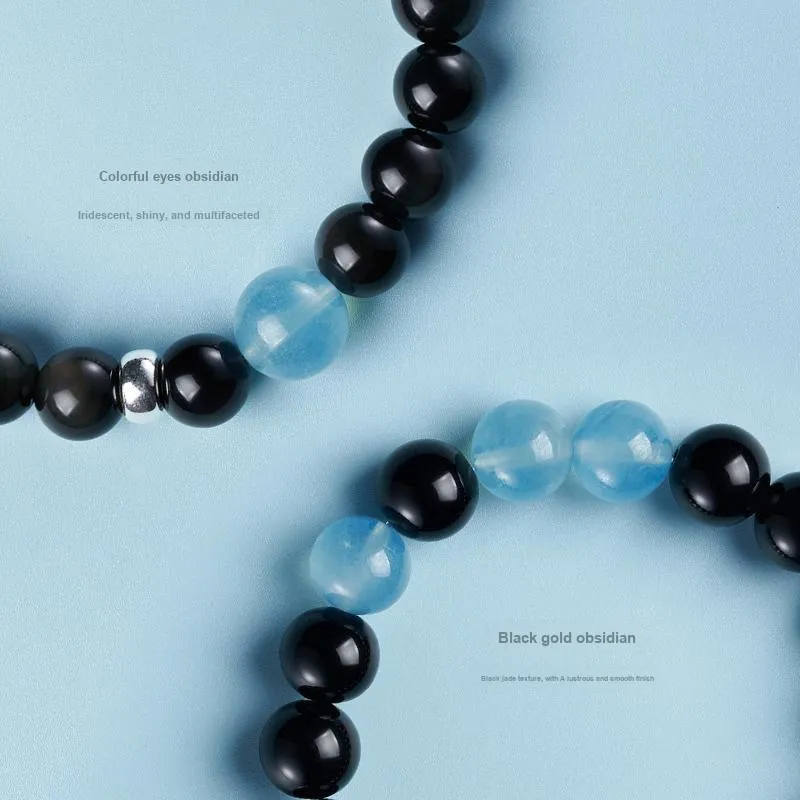Topgirl Obsidian Bracelets Women's-6