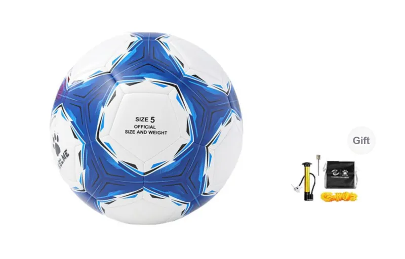 KELME Size 5 Soccer TPU Machine Stitched Soccer Ball Unisex-1