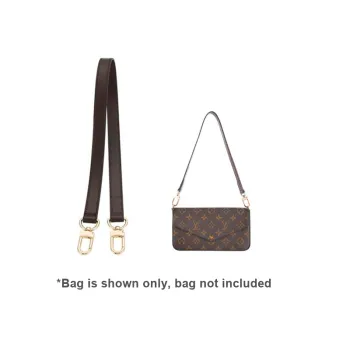 Lan Bao Fan Cow Leather Bag Straps Women's Brown/Color-Changing