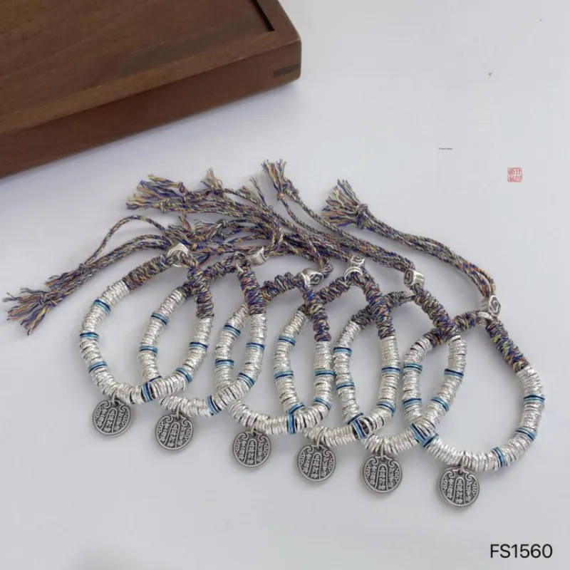 AITAO 999 Fine Silver Pure Silver Bracelets Unisex-3