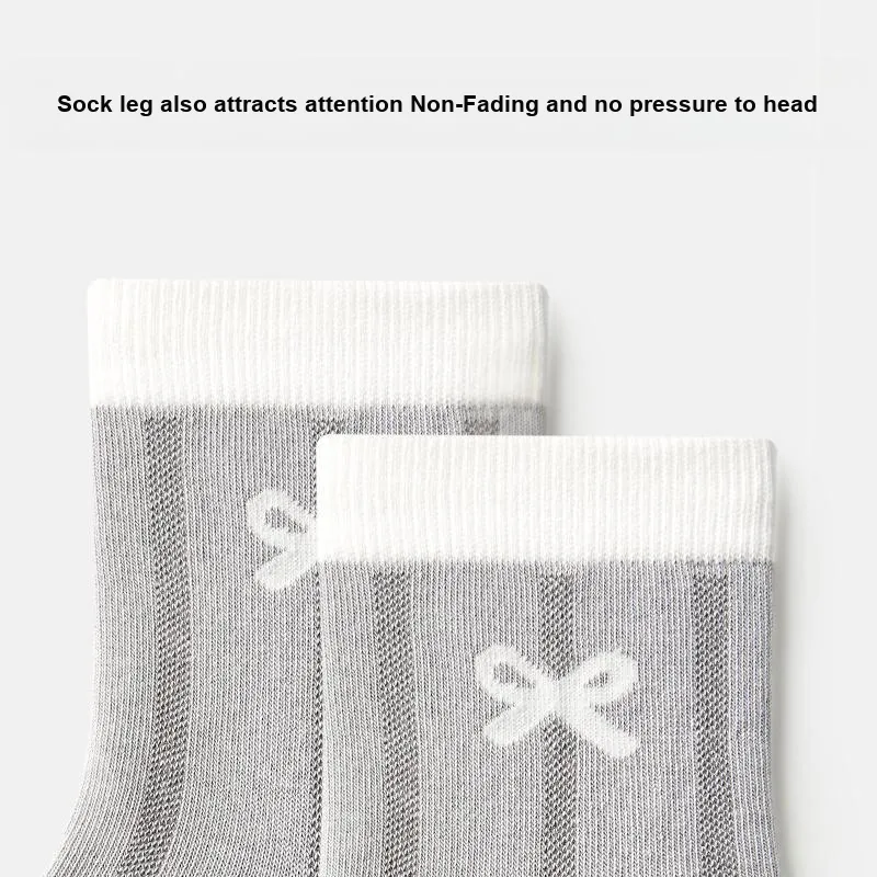 Primeet Mid Calf Socks Women's 5 Pack Hug The Fruit-1