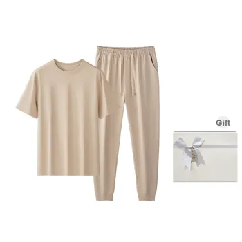 DUINIDESIYU Pajama Set Men's Gift Box Set