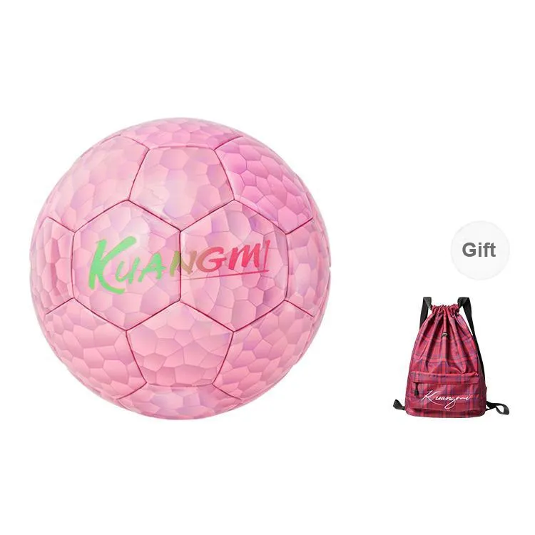 Kuangmi Size 5 Soccer PU Seamless Thermal bonding Unisex-42