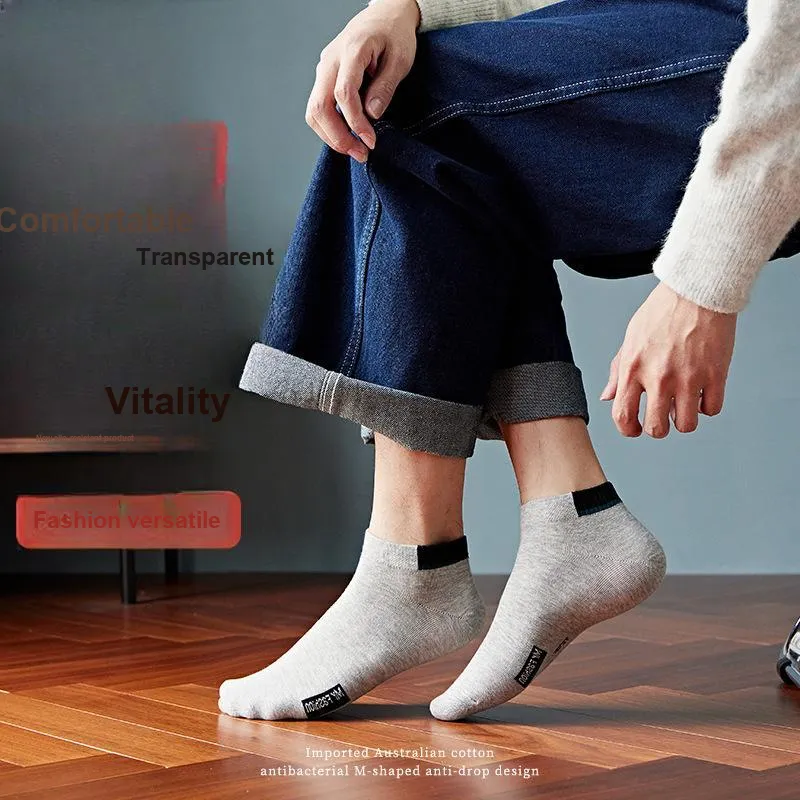 ALPLUME Ankle Socks Men's 5 Pack-2
