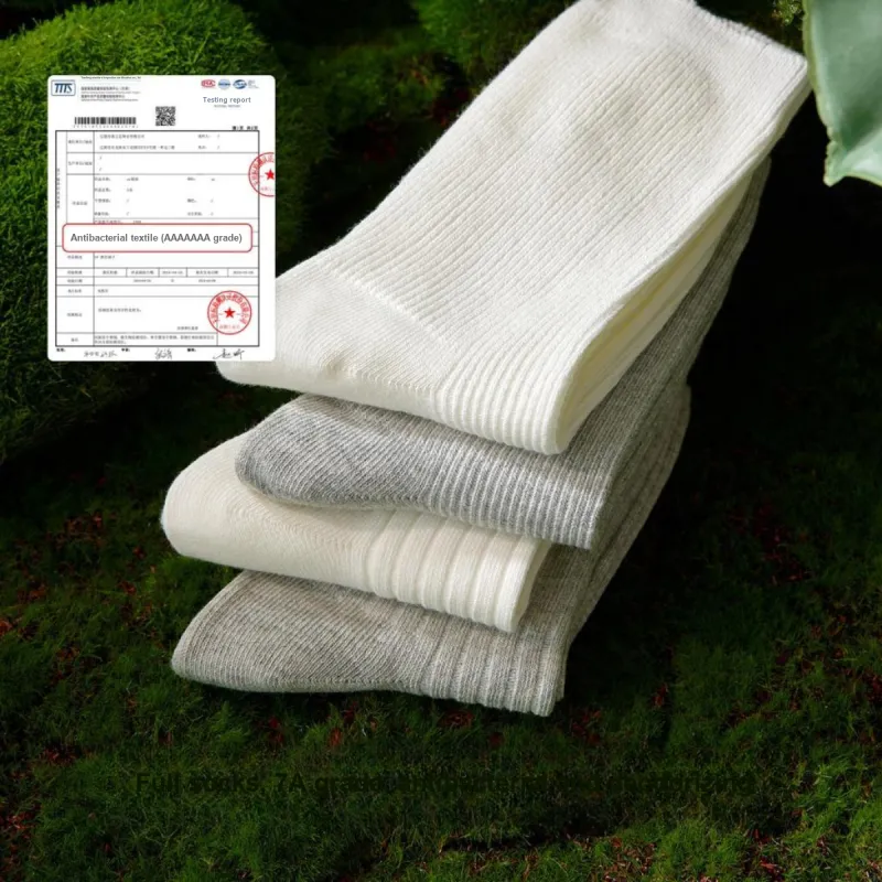 Temooues Mid Calf Socks Women's Combo Set-2