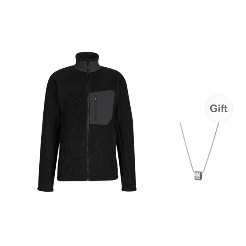 MAMMUT Innominata Jackets Coats Unisex Black Comes With Necklace-0