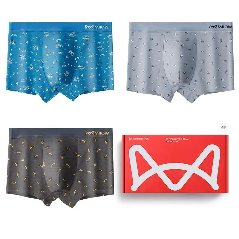 MIIOW Underpants Men's Box 3 Pack-2