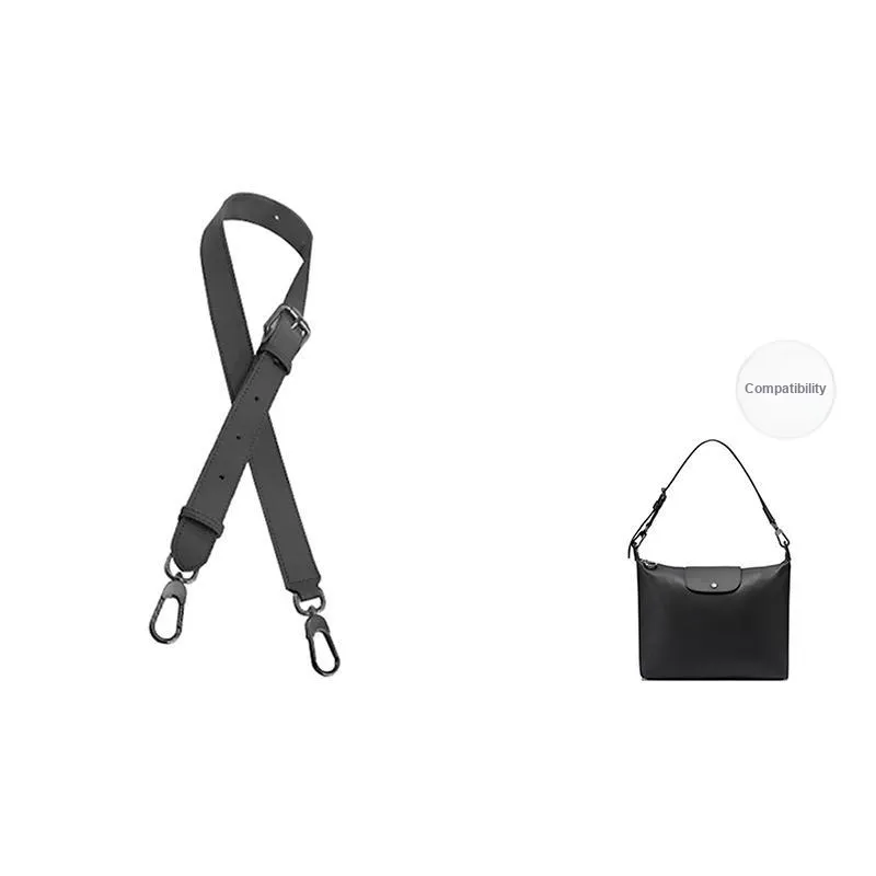 Jingxi Cow Leather Longchamp Shoulder Strap Extension Crossbody Bag Conversion Bag Accessory Women's Multicolor