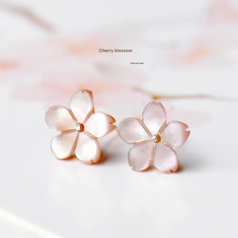 HUAYA 925 Sterling Silver Stud Earrings Women's-2