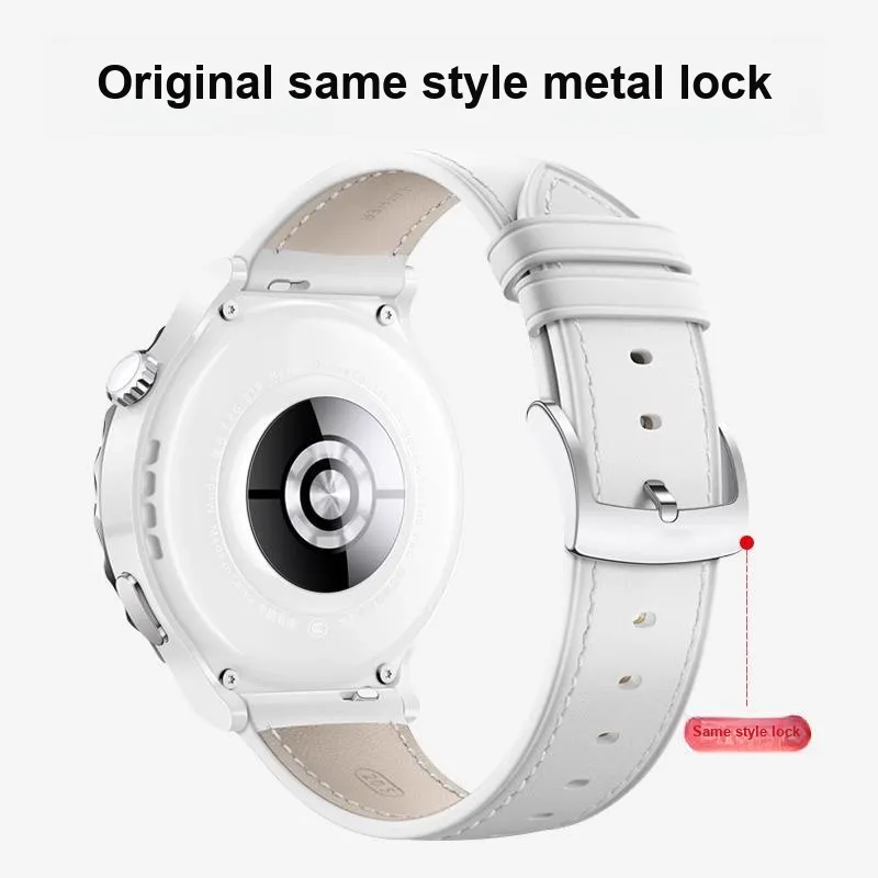 IWabcertoo Huawei Compatibility Watch Band 190MM Cowhide Leather Material-16