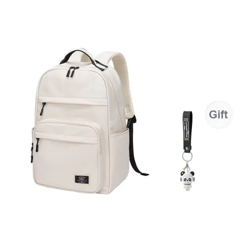 GOLF Fabric Backpack Regular Unisex Black/Light Apricot