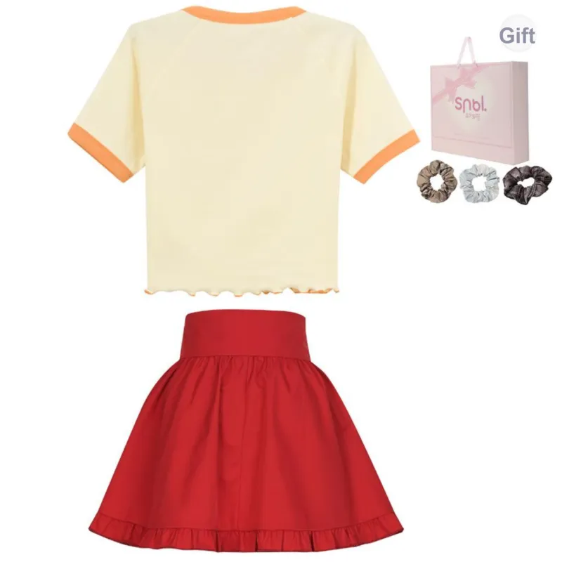 SNBL Two Piece Skirt Sets Women's-1
