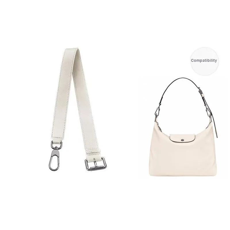 Ingenuity Handmade Metal Shoulder Strap Chain Liner Women's Gunmetal/White-Like-16