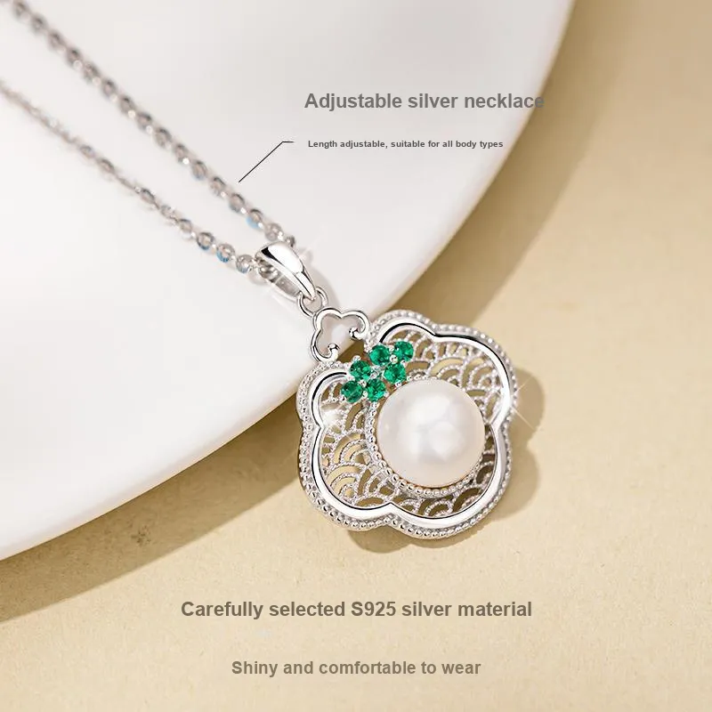Mofei Pearl Necklaces Women's-3