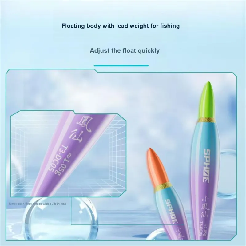 Little Phoenix Fairy Fish Float River Nano Luminous Drift-3