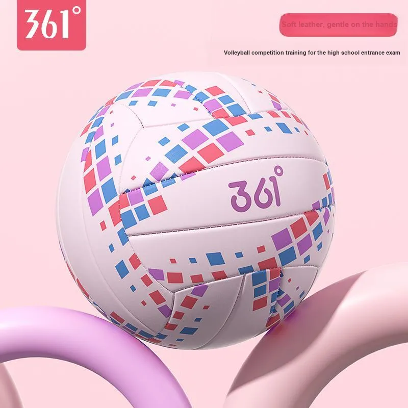 361° PVC Size 5 Volleyball Unisex Pink-3