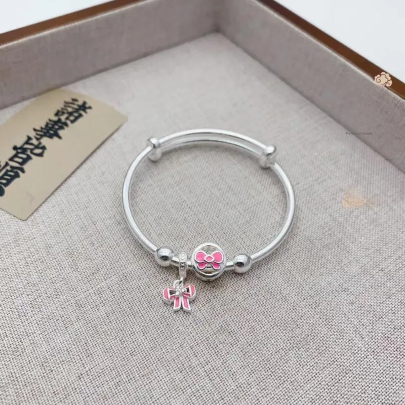 Kim Heng Hee S999 Fine Silver Bangles Kids'-1