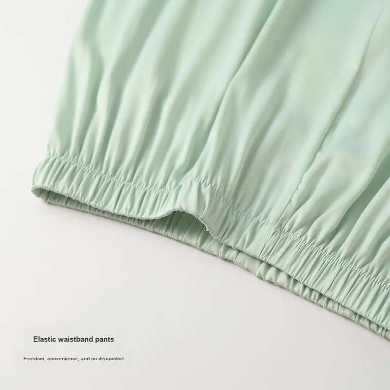MADALLO Pajama Set Women's Aqua Green-4