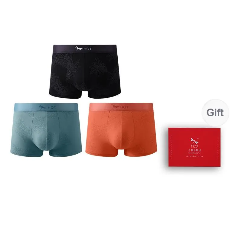RED DRAGONFLY Cotton Panties Men's 3 Pack Box-11
