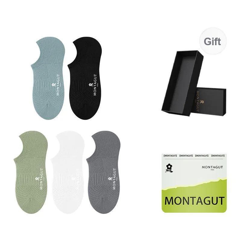 Montagut No Show Socks Men's Gift Box Combination-10