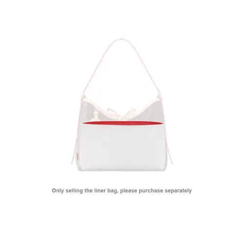 BagINBAG Louis Vuitton DuPont Paper Women's White Burgundy