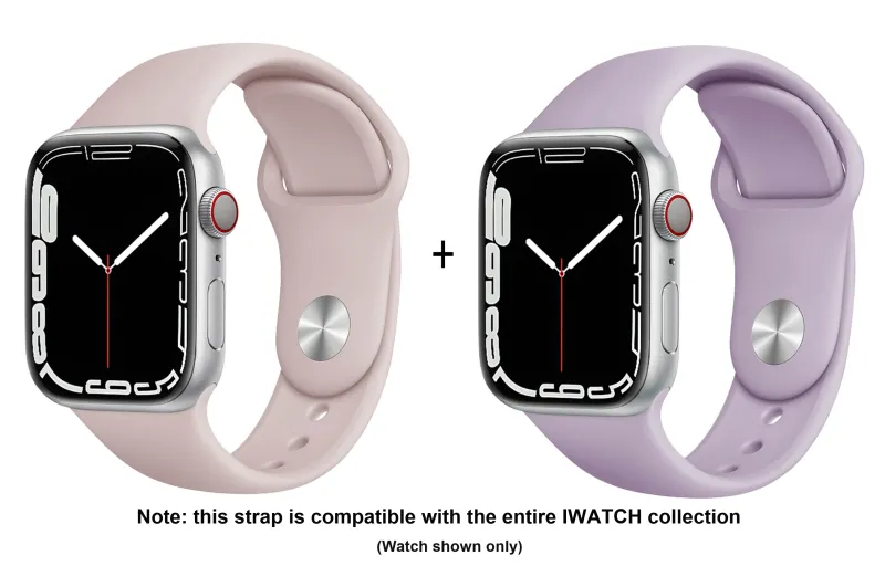 ZHISHENG Apple Compatibility Watch Band 21.7cm Silicone Material-13