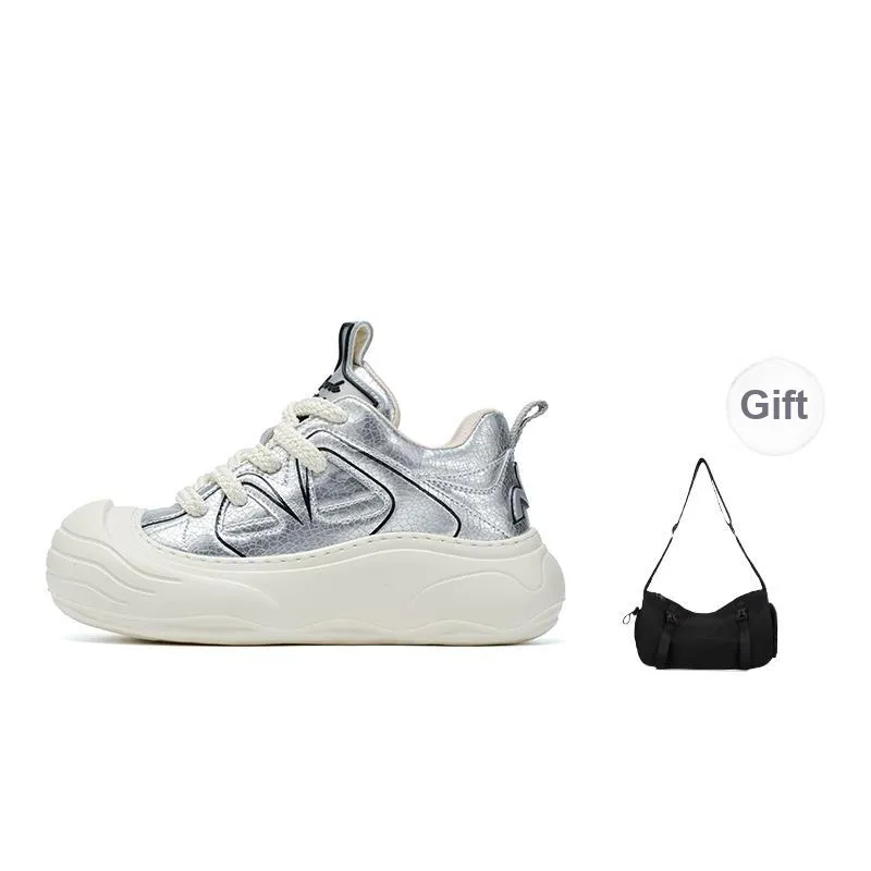 FAIRWHALE MaxFun Series Wear Resistant Lightweight Height Increasing Low Top Skateboard Shoes Unisex-32