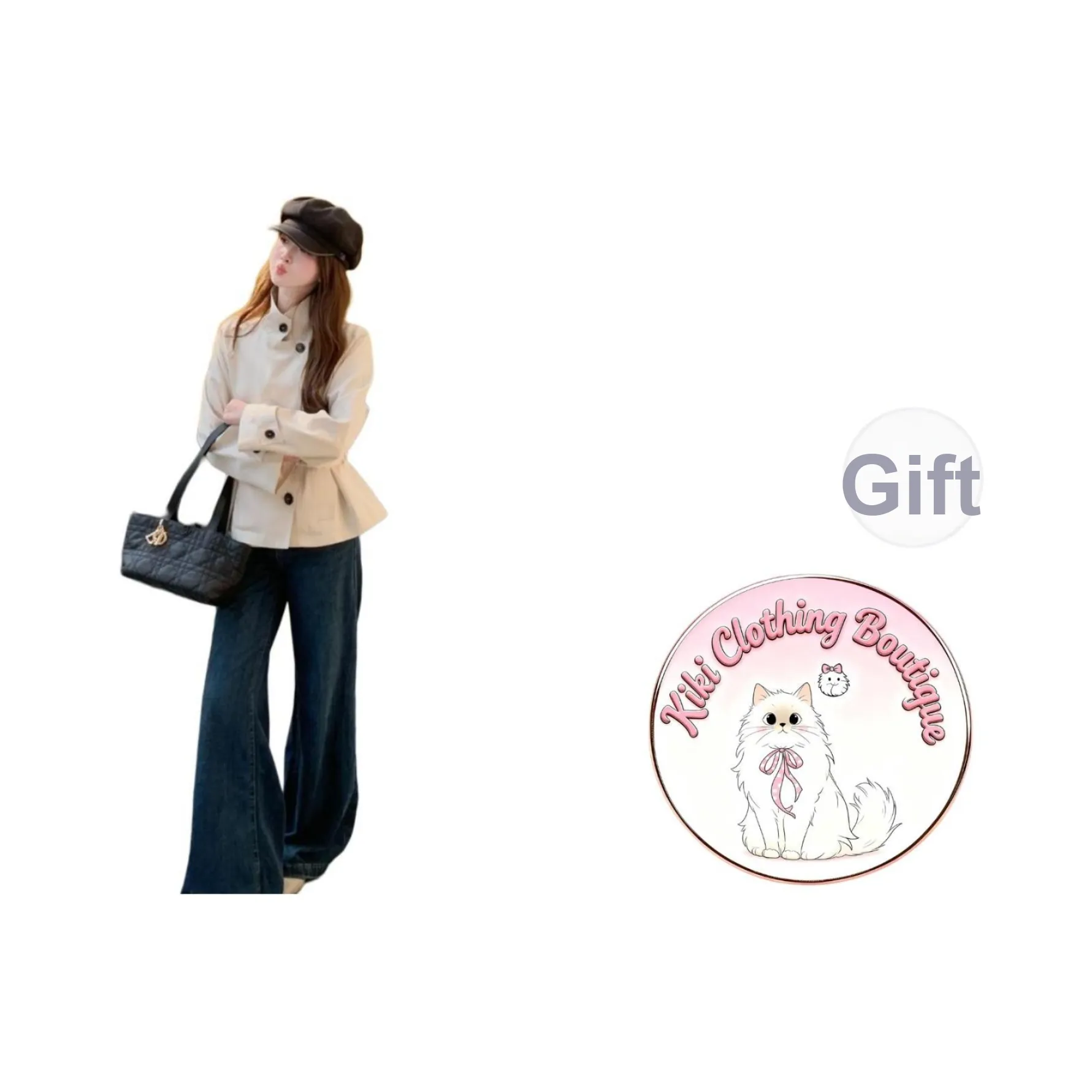 Kiki Clothing Boutique Тренчкот Женские