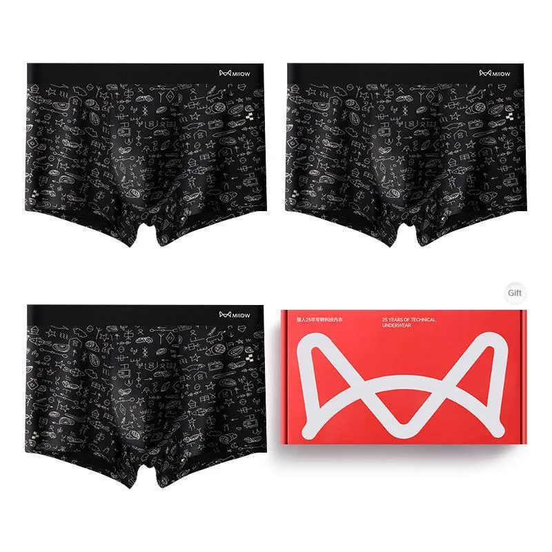 MIIOW Underpants Gift Box Set Men's 3 Pack-1