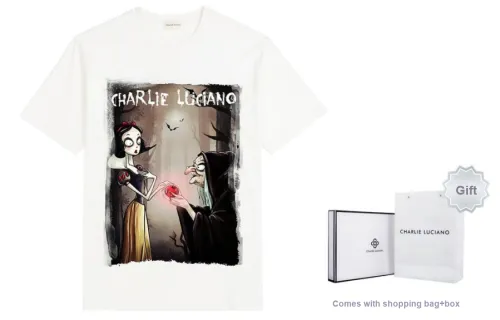 Charlie Luciano T Shirt Unisex White