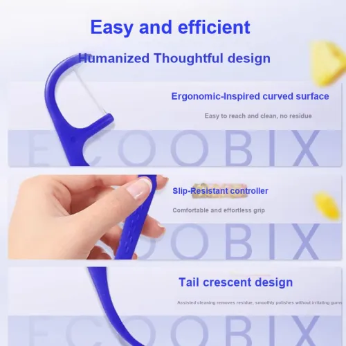 Ecoobix MULTI Effect Свежий Fruity Аромат Зубная нить