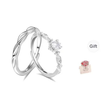 Love Jewelry Sterling Silver Rings Unisex