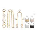 [Style 2]Arc Four-Leaf Clover+Four-Leaf Clover Decorative Chain+Long Chain