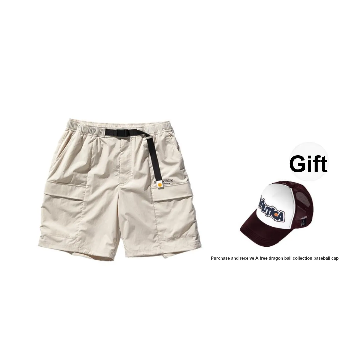 Nautica White Sail x LONGZHULIANMINGXILIE Cargo Shorts Unisex