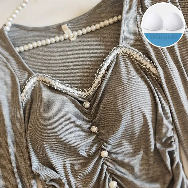 Sleeping Beauty Pajama Set Women's Light Gray-3