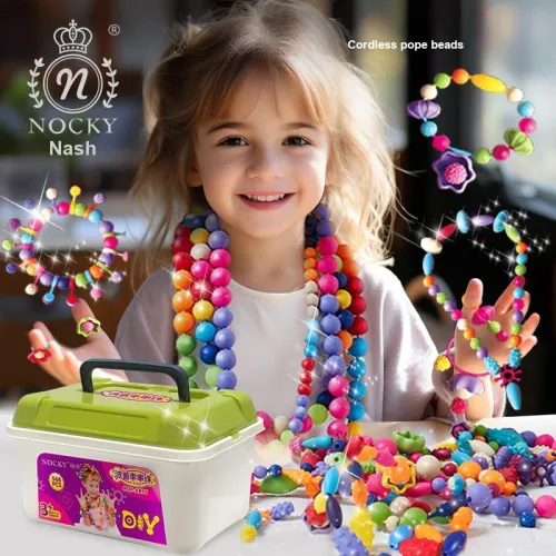 TEMI Универсальный POP Бусины DIY Ручной работы Ожерелье Беспроводная Бусина Вязание Игрушки