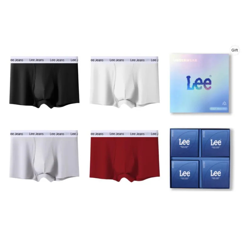 Lee Underpants Men's 4 Pack Gift Box Set-35