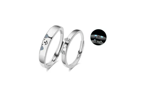 MISS TOOYA S999 Fine Silver Rings Unisex