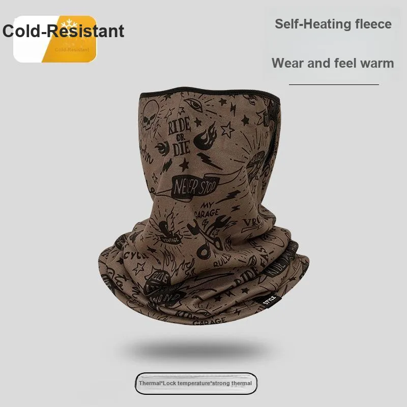 JIEKAI Riding Equipment Cycling Face Mask Unisex Polyester 27*36CM Multiple Colors-36