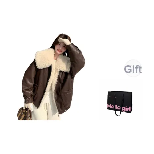 UOHID Женские кожаные куртки