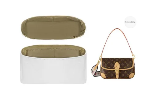Lan Bao Fan Original Fleece Bag Straps Women's Brown