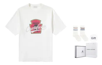 Charlie Luciano T-Shirt Unisex White