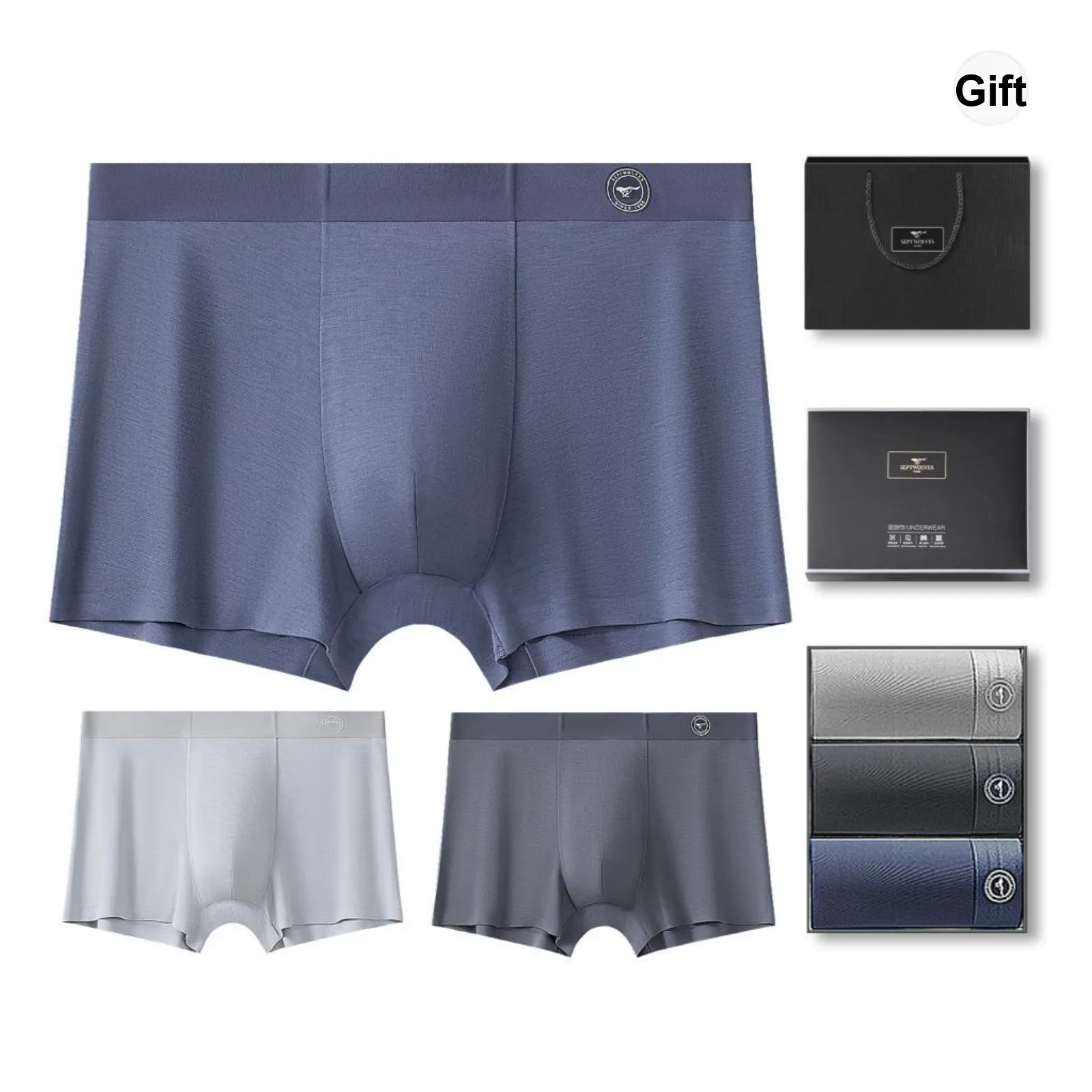 SEPTWOLVES Underpants Men's 3 Pack