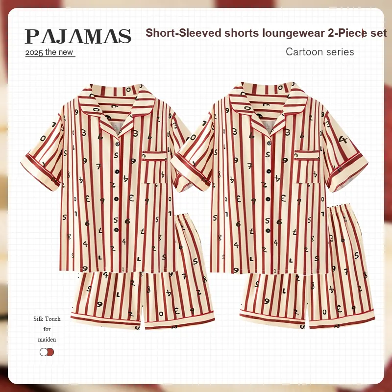 O'MESIK Pajama Set Unisex Image Color-5