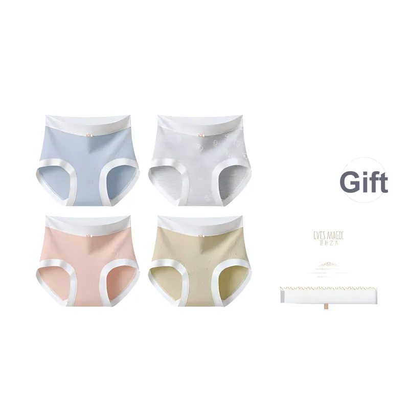 XIA.WA.ZHI.XIU Underpants Women's Shopping Bag 3 Pack-0