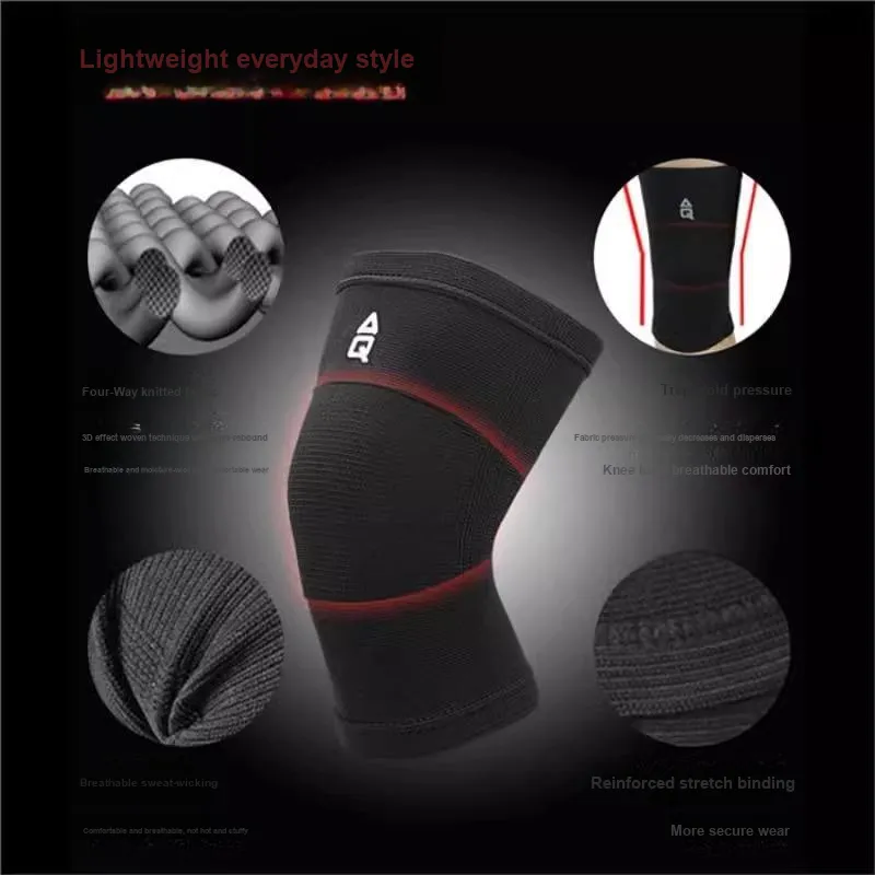 AQ Knee Pads Running Mountaineering Hiking Cycling Volleyball Tennis Soccer Badminton Basketball Other-6