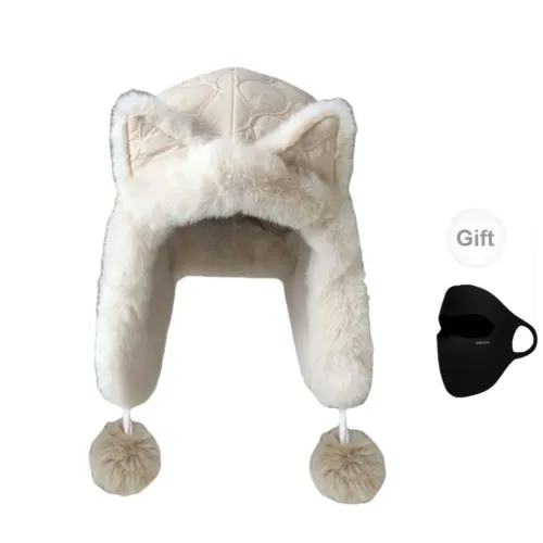 HeyBetter Plush Trapper Hats Unisex Beige/Dark Khaki/Light Khaki/Black