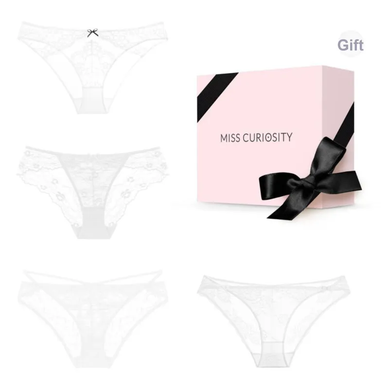 MISS CURIOSITY Underwear Gift Box Women's 4 Pack-10
