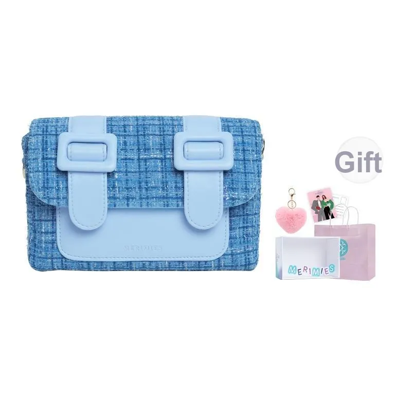 MERIMIES PU кожа Почтовая сумка Сумка на плечо S Женская Нил синий Корица Пудра Винтажный черный